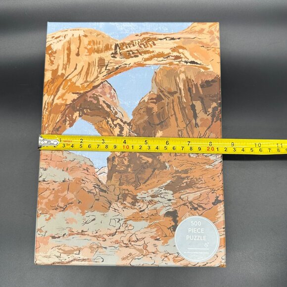 500 Piece Jigsaw Puzzles Walker Noble Studios Moab Arches Rising Sun Set of 2 - Picture 9 of 9